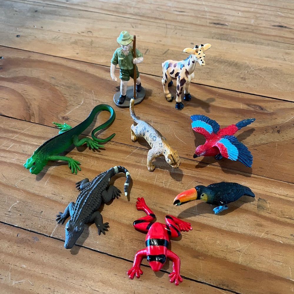 Safari Ltd. Misc. Animal Figurine Set with Safari Guide